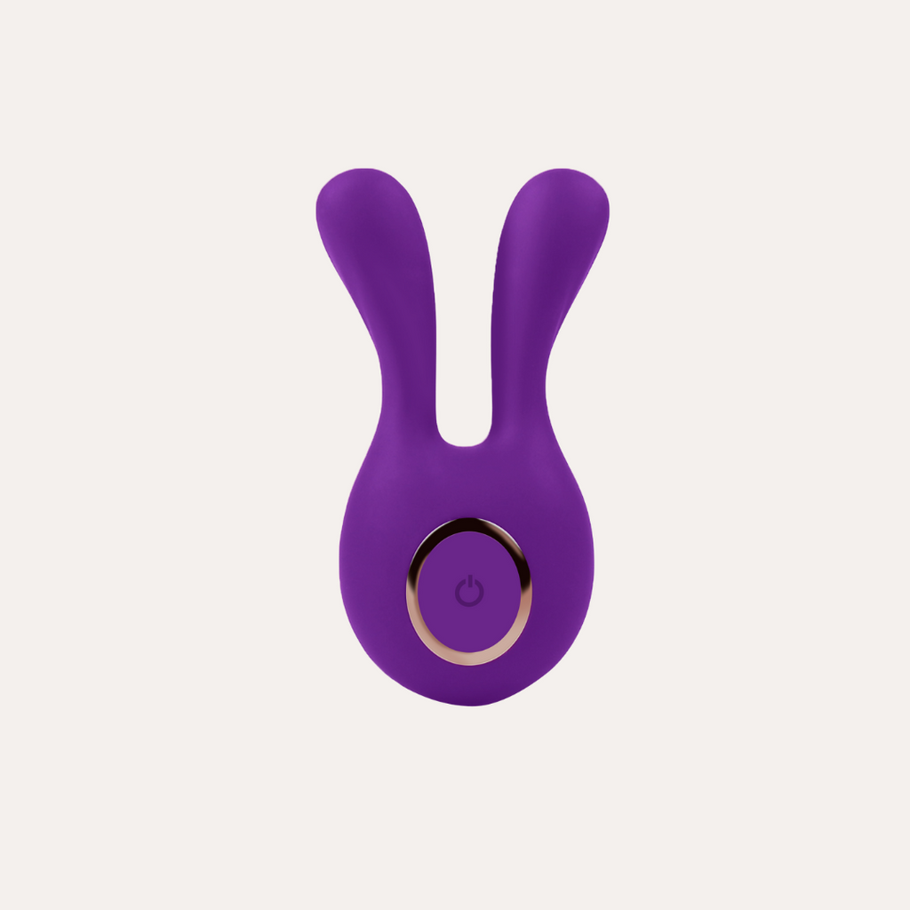 LGBTQ+ friendly, vibrator, personal massager, sex toy, gender neutral sex toy, rabbit vibrator, bunny ears sex toy, bunny ears vibrator